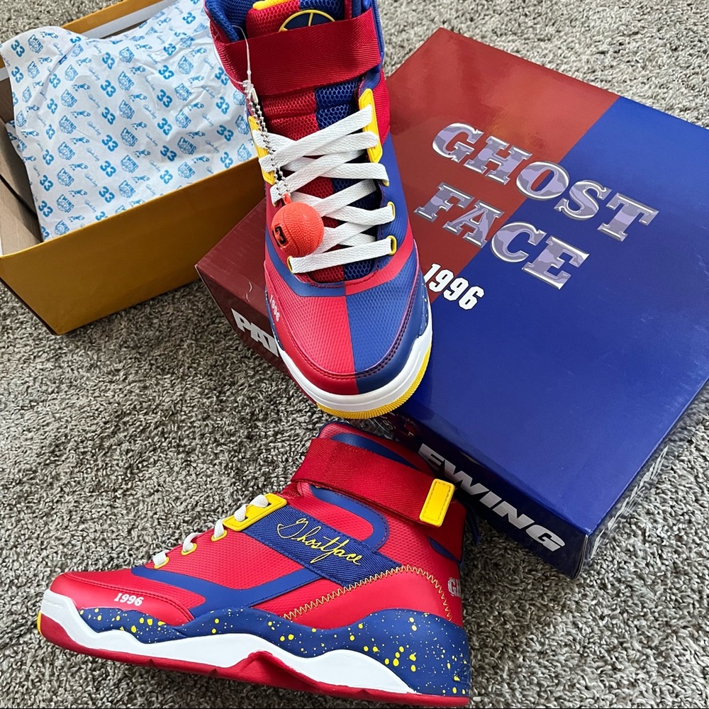 Wu-Tang Ghostface Killah Shoes Size 9 Ewing Rare